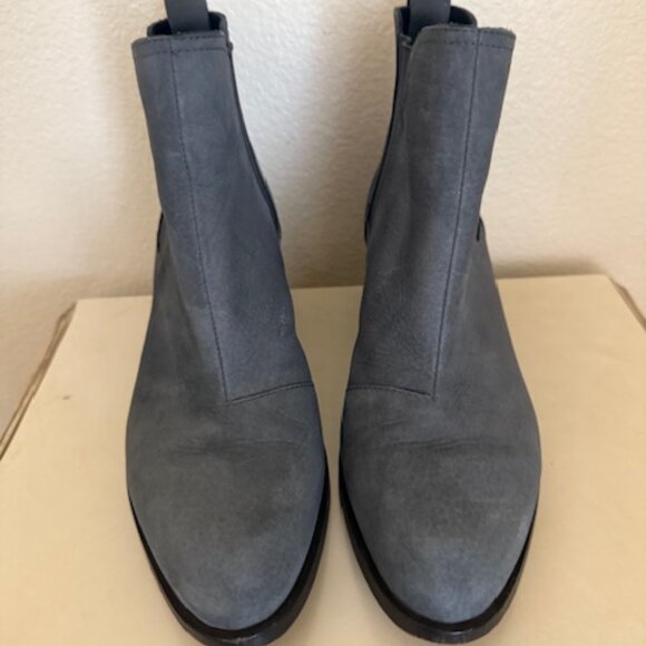 Rag & Bone Walker Chelsea Ankle Boots Block Heel Grey Women - Picture 4 of 4